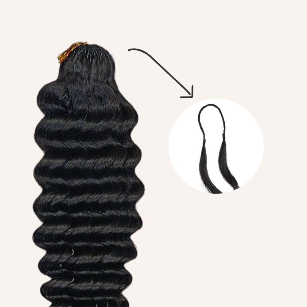 Deep Wave Crochet Hair