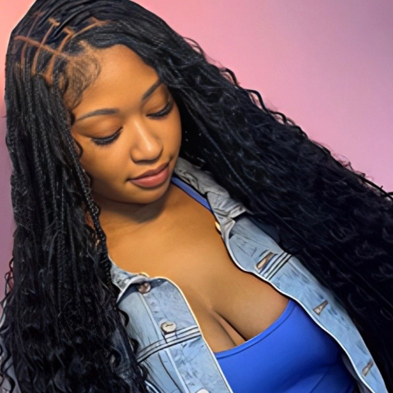 Braiding Hair - #1 Deep Wave Human Hair