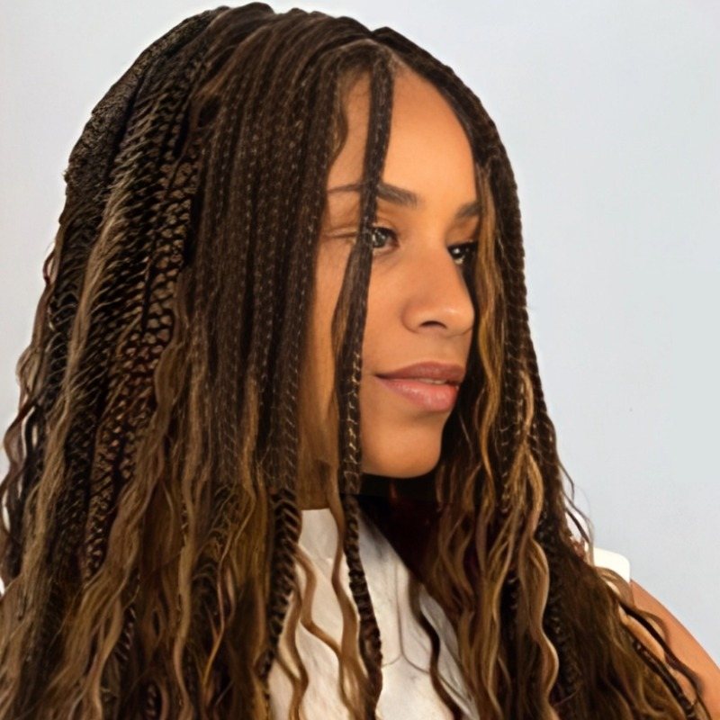 Braiding Hair - #4 Deep Wave Human Hair