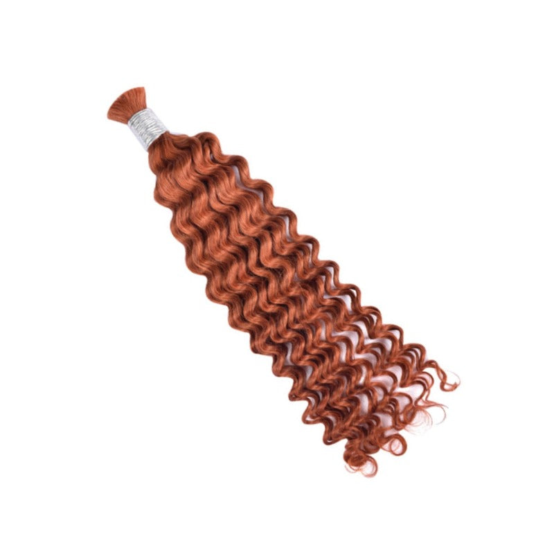 Braiding Hair - #33 Deep Wave Human Hair	