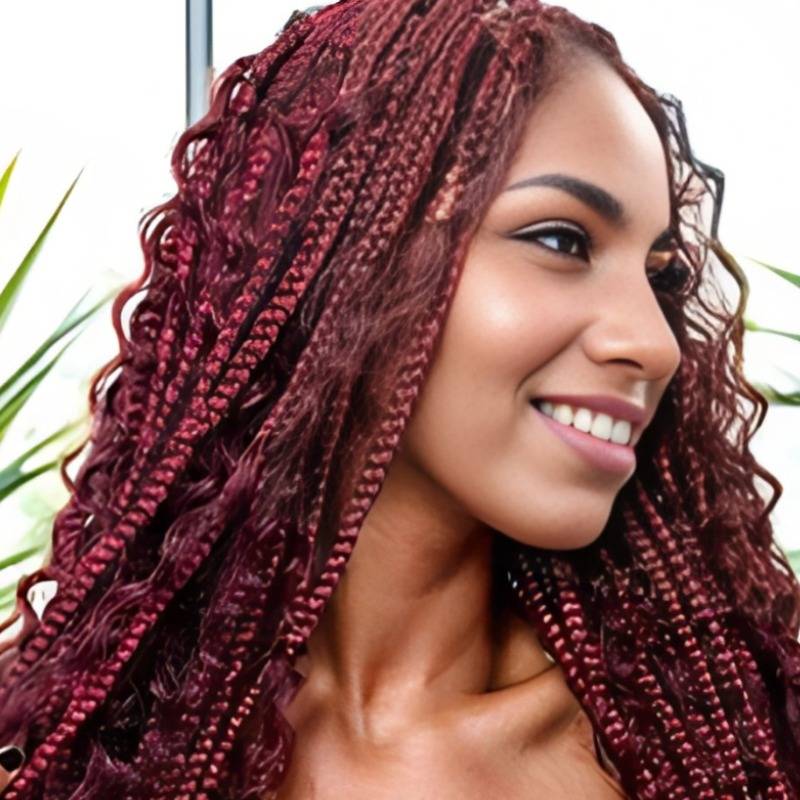 Braiding Hair - #Bug Deep Wave Human Hair