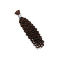 Braiding Hair - #2 Dark Brown Deep Curly Human Hair
