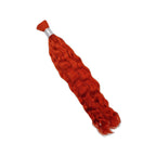 Braiding Hair - #350 Ginger Water Wave Human Hair
