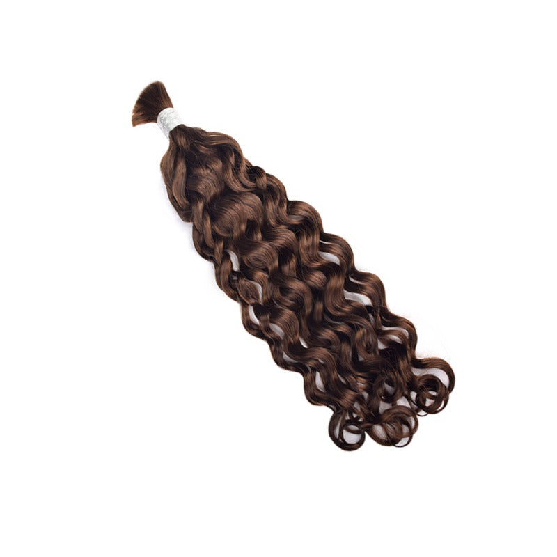 Braiding Hair - #4 Italian Curly Human Hair	