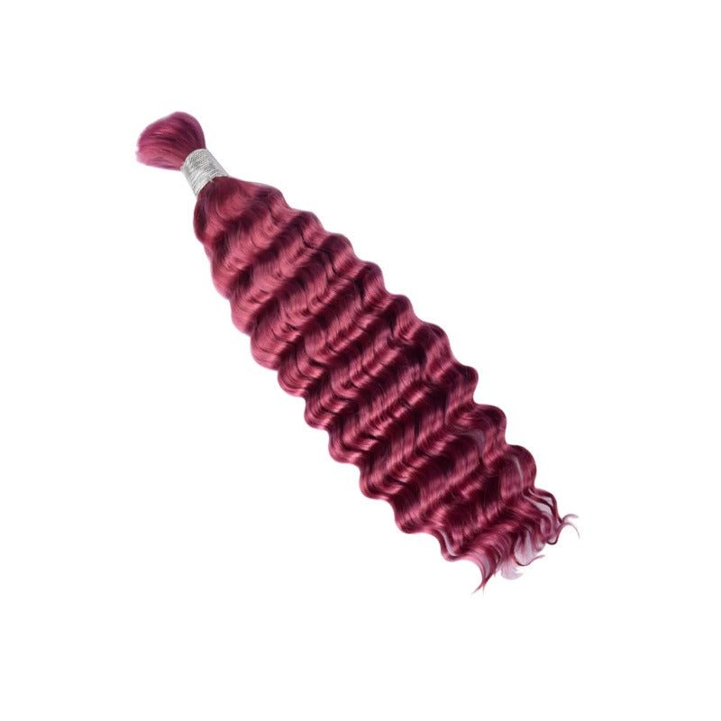 Braiding Hair - #Bug Deep Wave Human Hair	