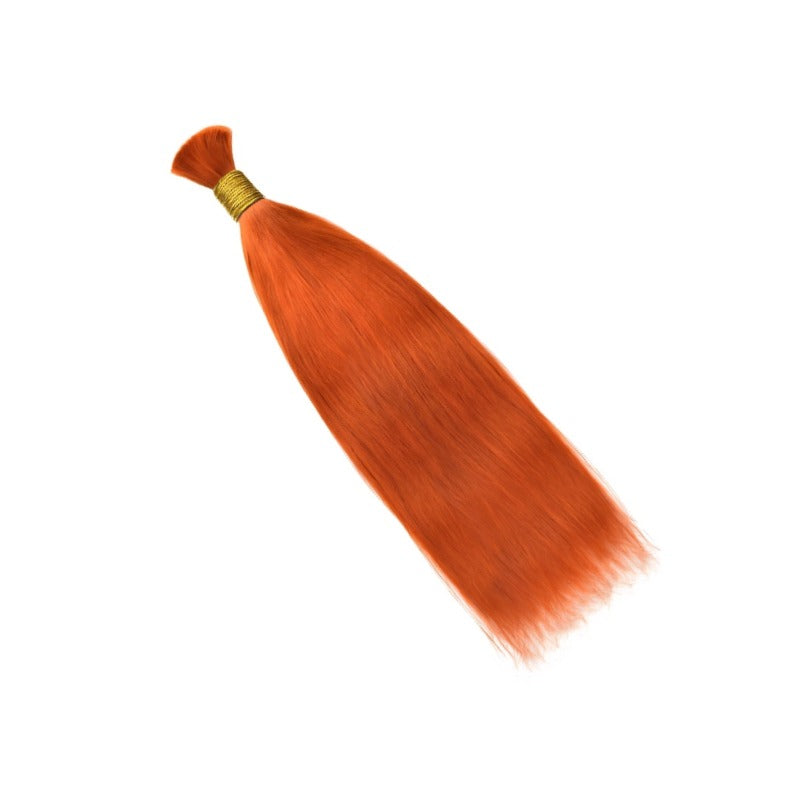 Braiding Hair - #350 Ginger Straight Human Hair	