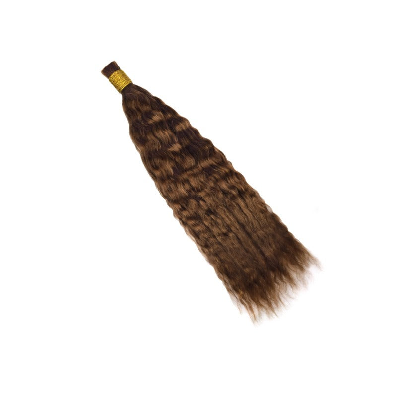 Braiding Hair - #4 Wet and Wavy Human Hair	