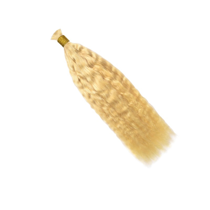 Braiding Hair - #613 Wet and Wavy Human Hair	