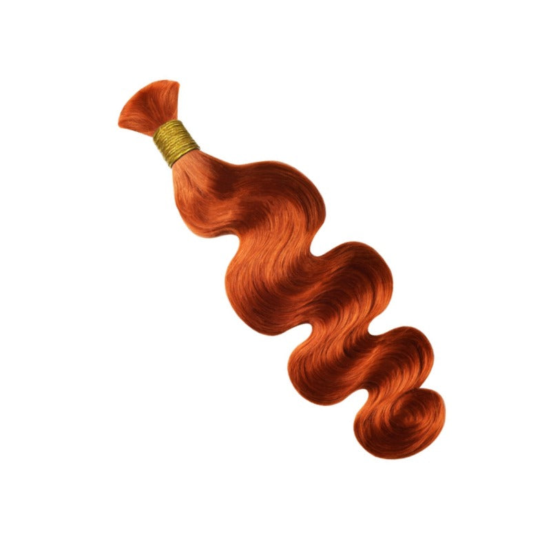 Braiding Hair - #350 Ginger Body Wave Human Hair	