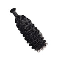 Braiding Hair - #1B Burmese Curly Human Hair	