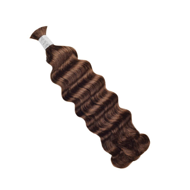 Braiding Hair - #4 Loose Deep Wave Human Hair	