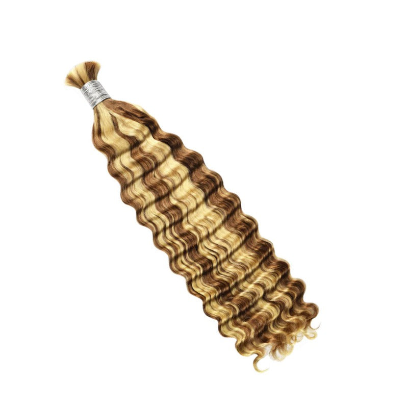 Braiding Hair - #30/613 Deep Wave Human Hair	