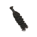 Braiding Hair - #1B Black Italian Curly Human Hair	