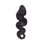 Crochet Hair - #1B Body Wave Human Hair
