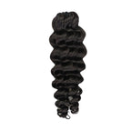 Crochet Hair - #1B Loose Deep Wave Human Hair
