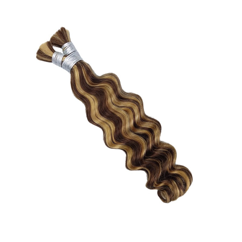 Braiding Hair - #4/27 Loose Deep Wave Human Hair	
