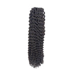 Crochet Hair - #1B Kinky Curly Human Hair