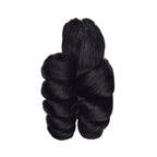Crochet Hair - #1B Loose Wave Human Hair