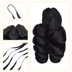 Crochet Hair - #1B Loose Wave Human Hair