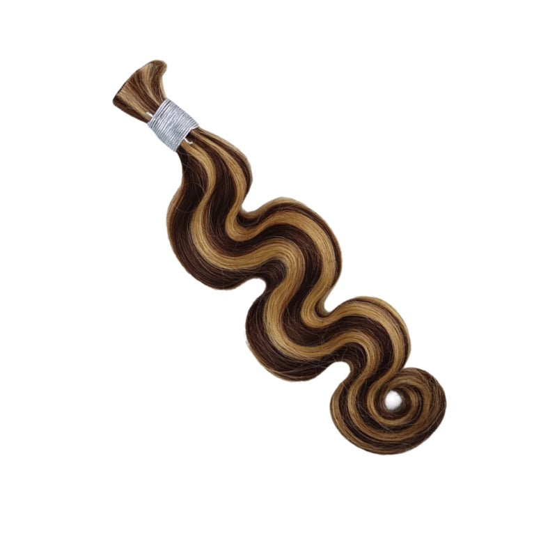 Braiding Hair - #4/27 Body Wave Human Hair	