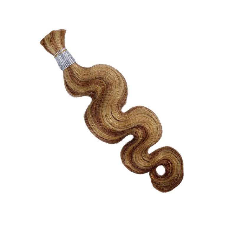 Braiding Hair - #27/30 Body Wave Human Hair	