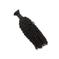 Braiding Hair - #1B Pixie Curly Human Hair	