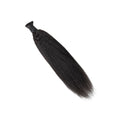 Braiding Hair - #1B Kinky Straight Human Hair	