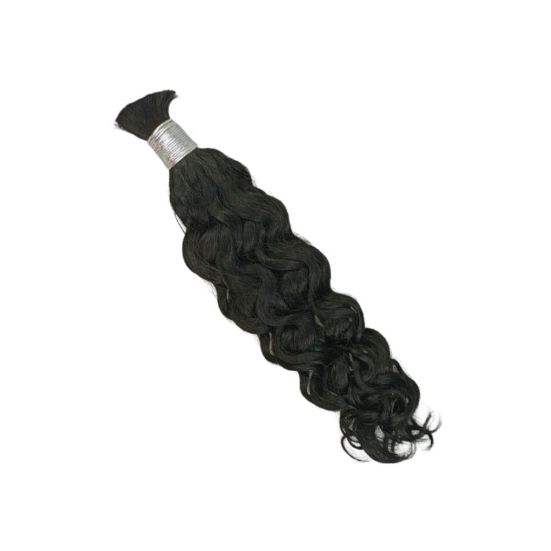 Braiding Hair - #1 Water Wave Human Hair	