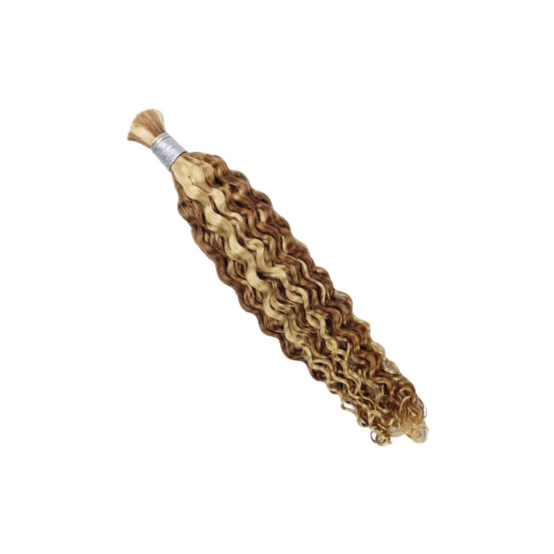 Braiding Hair - #27/30/613 Italian Curly Human Hair	