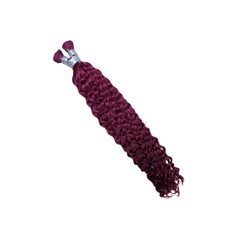 Braiding Hair - #Bug Deep Curly Human Hair	