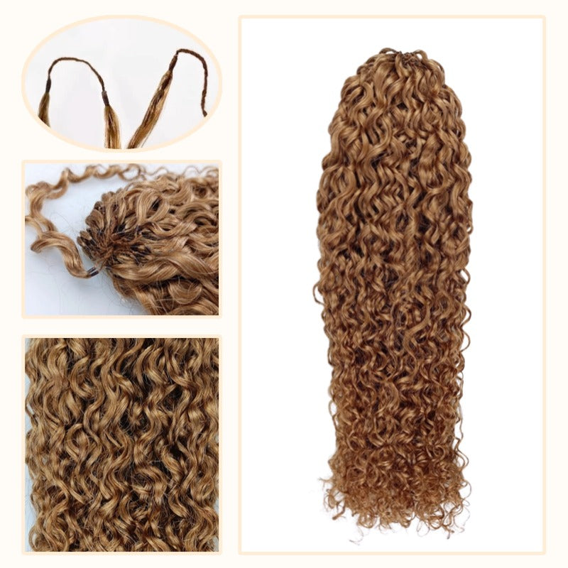 Crochet Hair - #30 Pixie Curly Human Hair