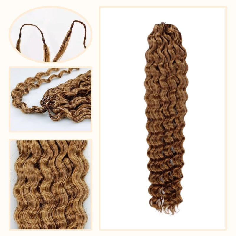 Crochet Hair - #30 Deep Wave Human Hair