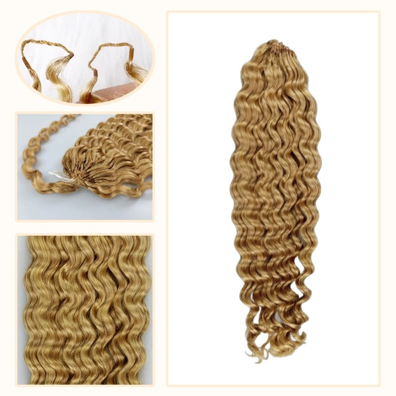 Crochet Hair - #27 Deep Wave Human Hair