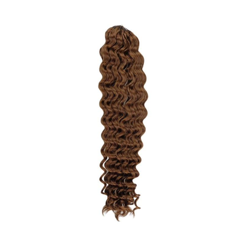 Crochet Hair - #4 Deep Wave Human Hair