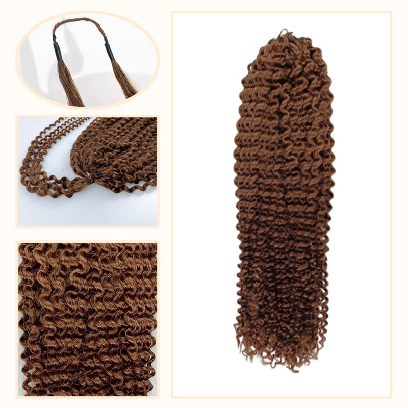Crochet Hair - #4 Kinky Curly Human Hair