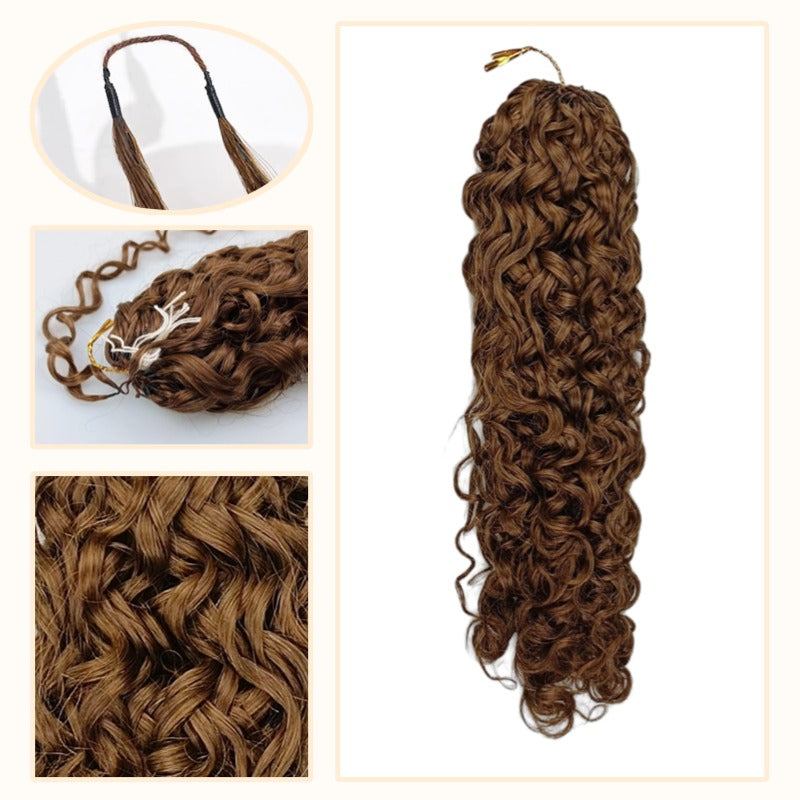 Crochet Hair - #4 Pixie Curly Human Hair