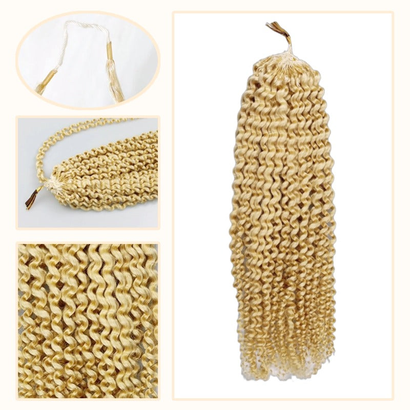 Crochet Hair - #613 Kinky Curly Human Hair