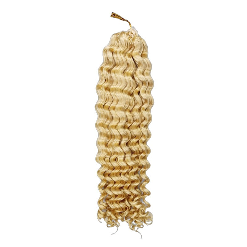 Crochet Hair - #613 Deep Wave Human Hair