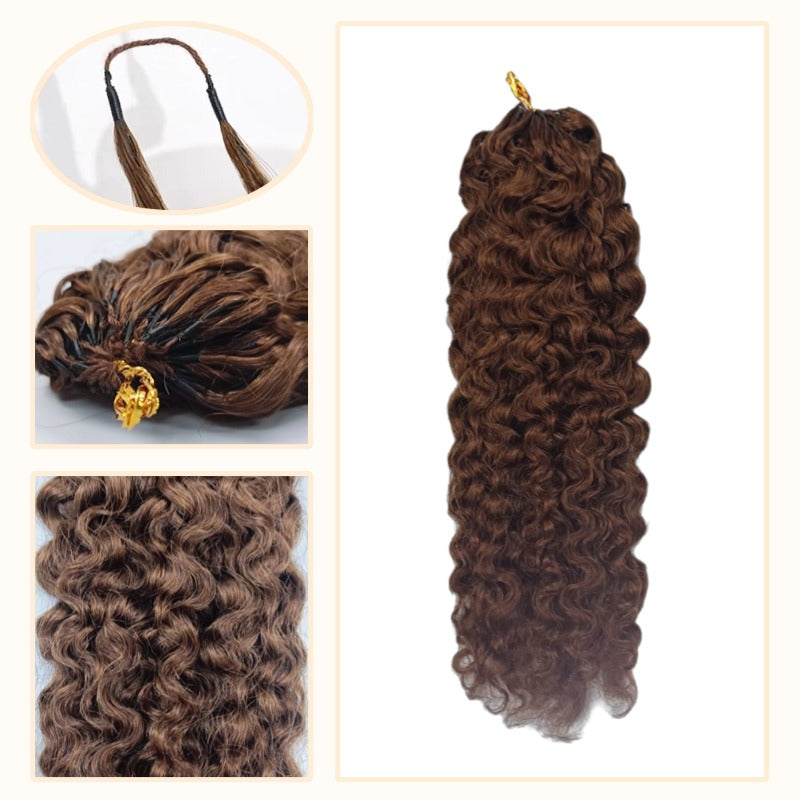 Crochet Hair - #4 Burmese Curly Human Hair