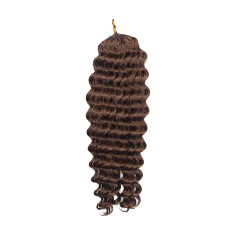 Crochet Hair - #2 Deep Wave Human Hair
