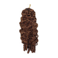 Crochet Hair - #4 French Curly Human Hair