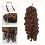 Crochet Hair - #4 French Curly Human Hair