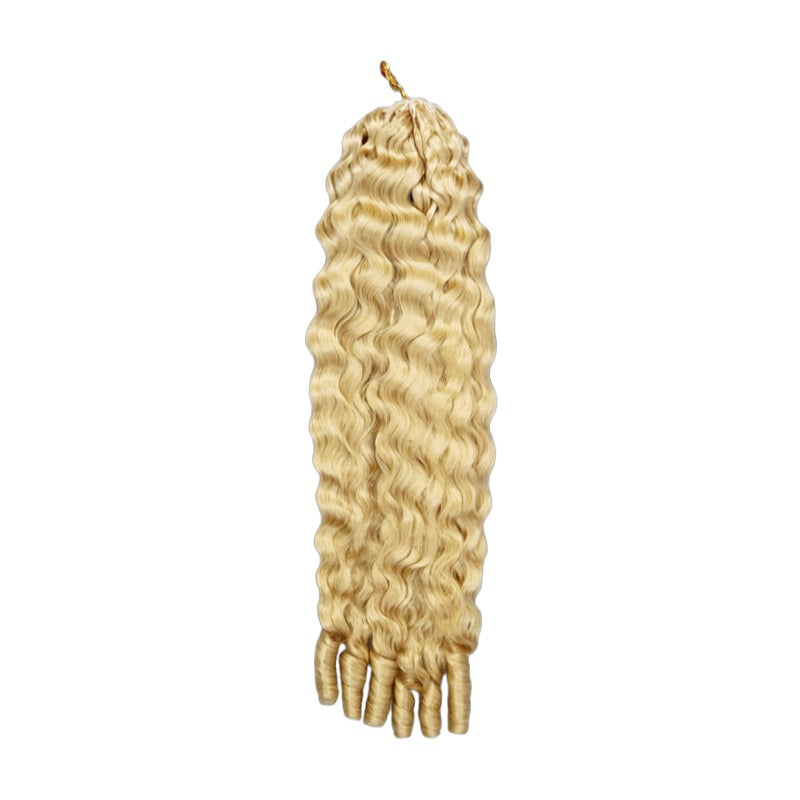 Crochet Hair - #613 French Curly Human Hair