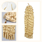 Crochet Hair - #613 French Curly Human Hair