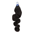 Pre-looped Crochet Hair - #1B Body Wave Human Hair
