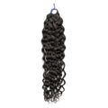 Pre-looped Crochet Hair - #1B Loose Curly Human Hair