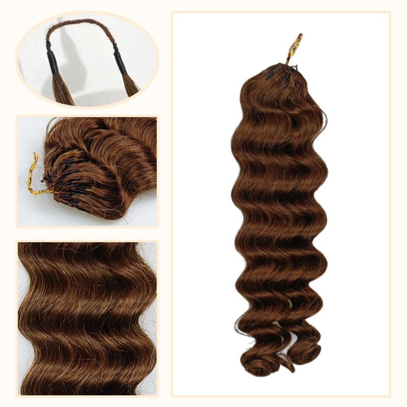 Crochet Hair - #4 Loose Deep Wave Human Hair
