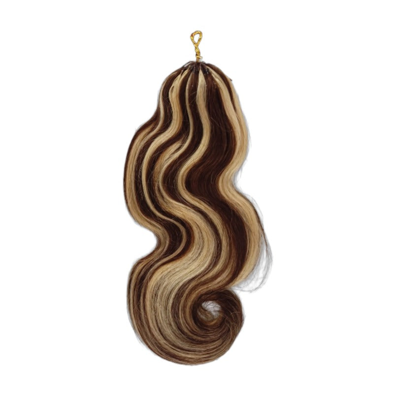 Crochet Hair - #2/27 Body Wave Human Hair