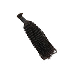 Braiding Hair - #1B Black Kinky Curly Human Hair	