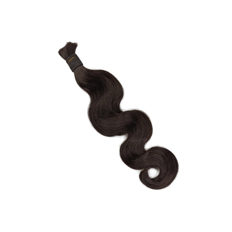 Braiding Hair - #1B Black Body Wave Human Hair	